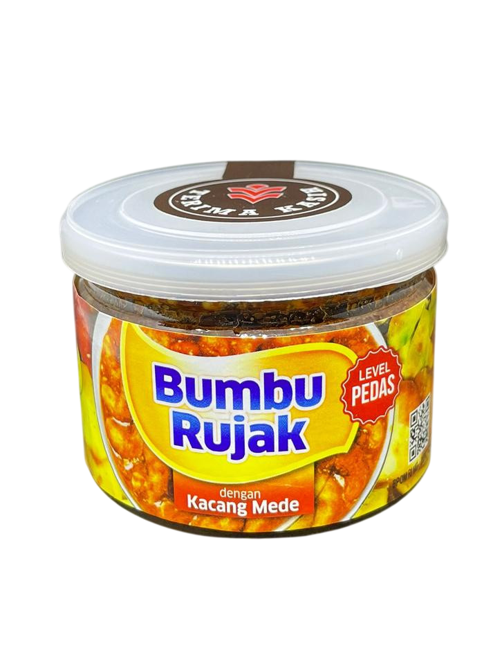 bumbu rujak kacang mede lv pedas