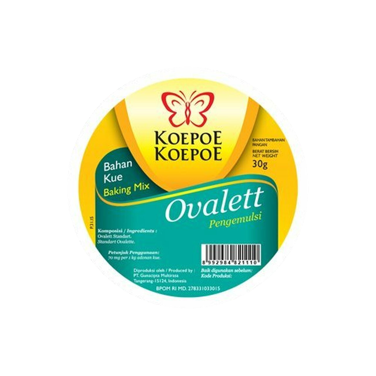 OVALLET PENGEMULSI KOEPOE